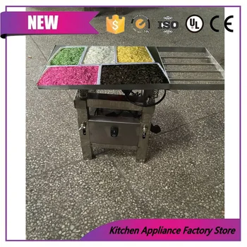 

Hot sale commerical chocolate vibration table machine chocolate vibrating table machine