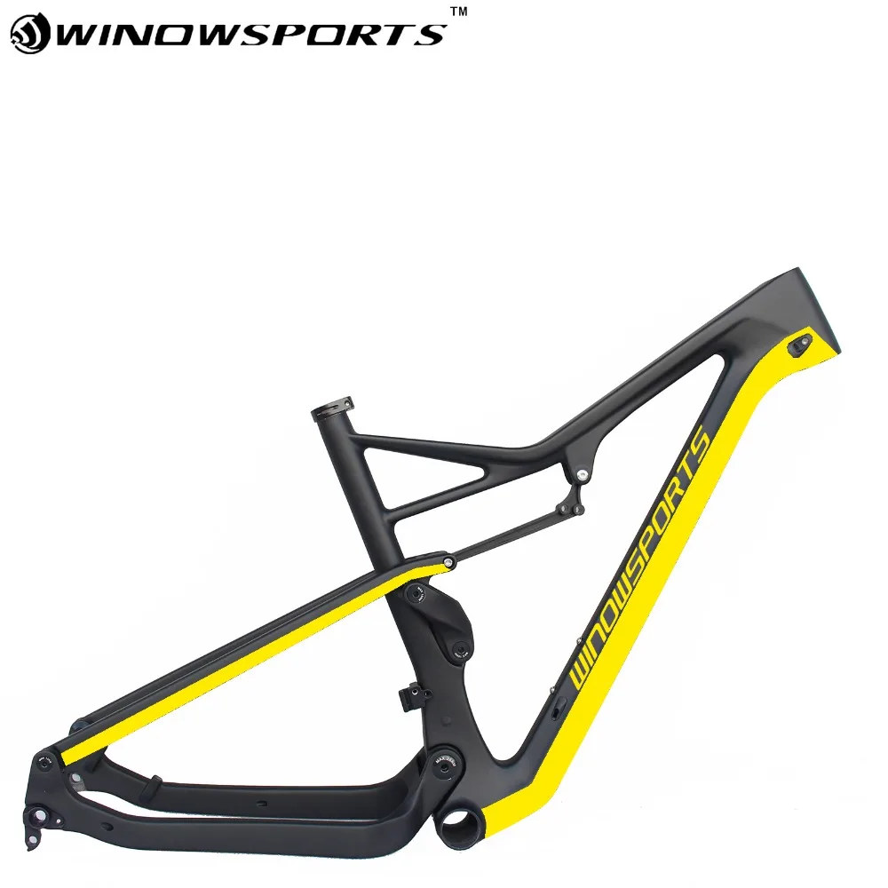 

29er Boost 148*12 XC MTB Frameset carbon size 15.5/17.5/19.5 inch mountain bike frame Carbon mtb frame 29er