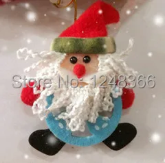500 шт/партия подвеска-снеговик оленя на дерево рождественское, рождественский подарок, Санта-Клаус, рождественские украшения