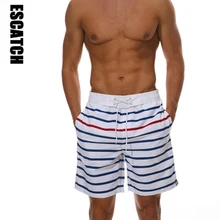 Брендовые мужские быстросохнущие Купальники Мужские Пляжные пляжные шорты спортзал фитнес бег короткие Серфинг Плавание Короткие бегуны пляжная одежда спортивный багажник