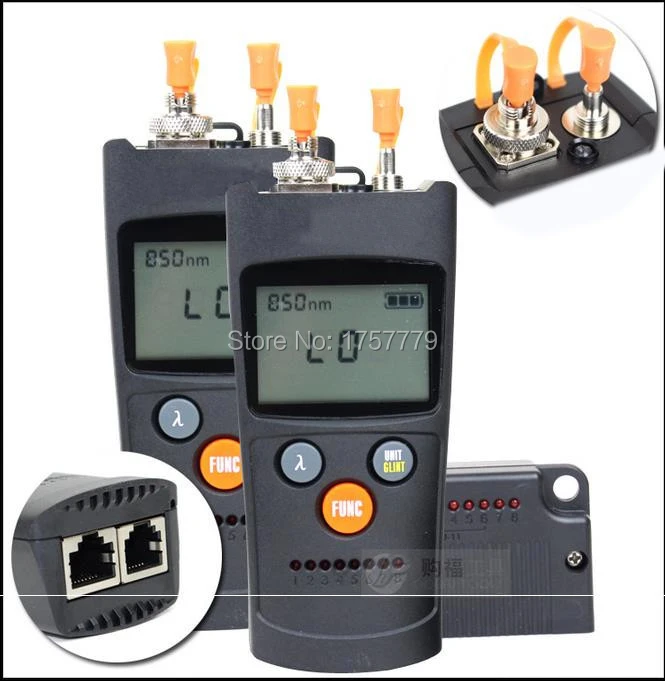 

MT-7602 4 in 1 Fiber optic power meter Six wavelength Source fiber optic tester Optical fiber Network cable tester