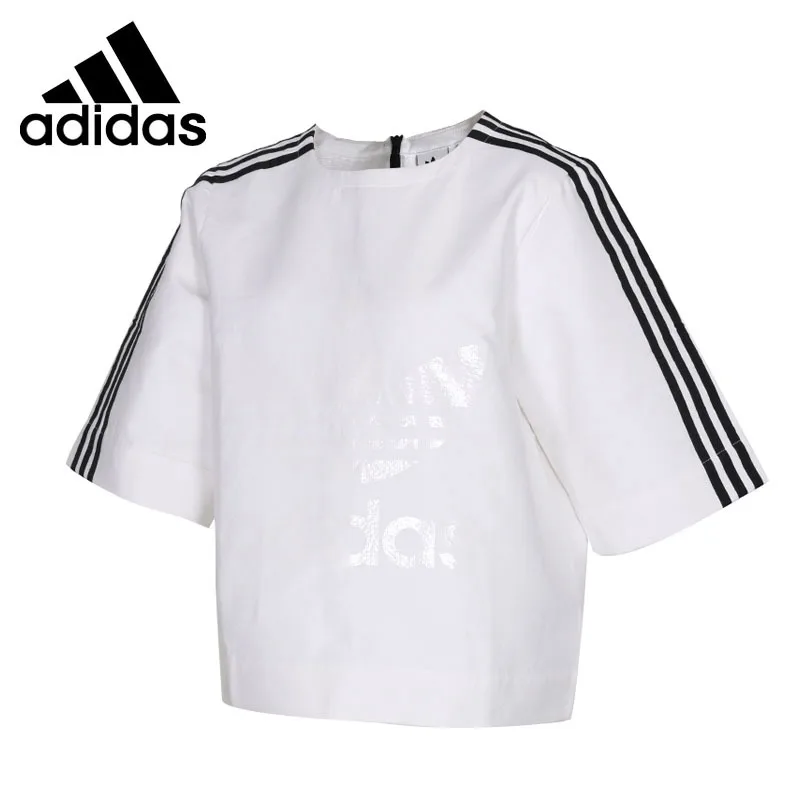 Novedad Original 2018, Adidas originales para mujer, ropa deportiva manga corta|Camisetas para correr| - AliExpress