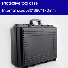 530*360*170 мм пластиковый чехол для инструментов ударопрочный ящик для инструментов автомобильный ящик для хранения чехол для камеры с пенопластом