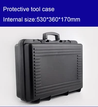 530*360*170 мм пластиковый корпус инструмента Toolbox чемодан ударопрочный инструментария ящик для хранения автомобиля оборудование корпус камеры