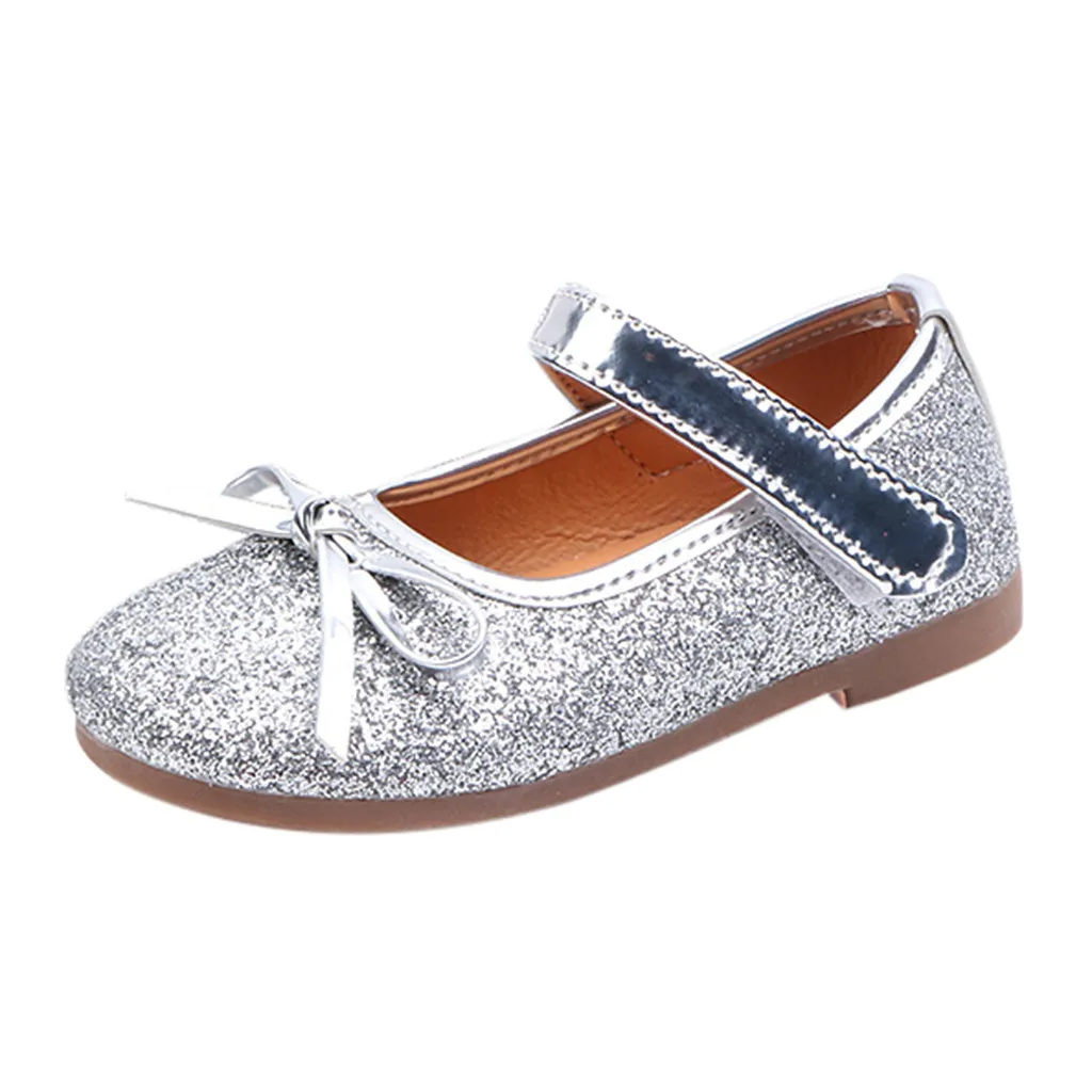 Infantis para Meninas Sapatos para Bebês Pequenas com Lantejoulas Klasadeou Sandálias Crianças Dança Única Princesa Venda no Atacado l4 2020 4 Online shopping