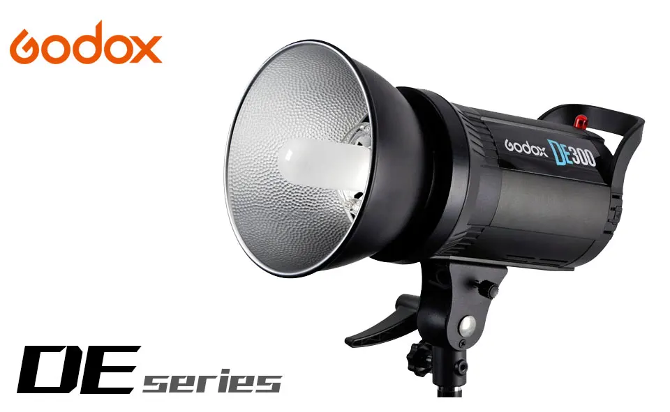 Godox DE300 300 ワットコンパクトスタジオ照明ランプヘッドランプ  