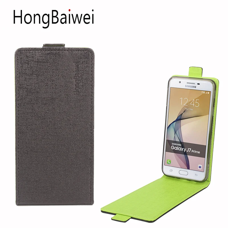 

Cover for Samsung J7 Prime Case Flip Luxury Leather Fashion Hit Color Mobile Phone Case for Samsung Galaxy J7 Prime