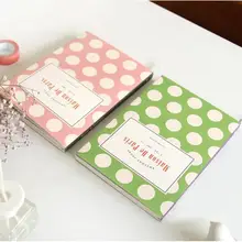 Прекрасные розовые точки Парижа Тема дня 12,7*18 см недатированный Еженедельный планировщик 176 страниц DIY дневник корейский модный канцелярский подарок