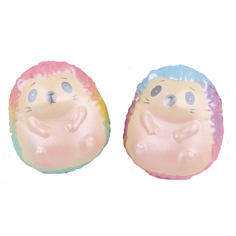 

2Pcs/Lot Random Color Package Super Soft Squishies Kawaii Hedgehog Anti Stress Gadgets Best Gifts For Children