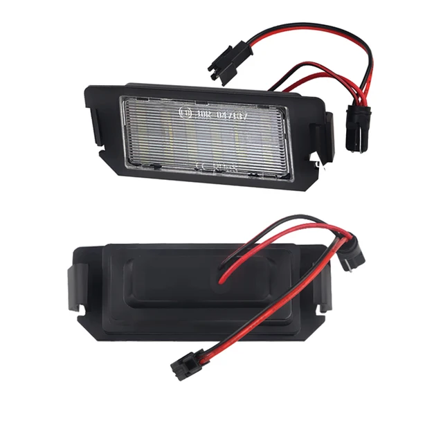 2Pcs LED License plate light For Hyundai I20 Veloster FS XG 30 Terracan