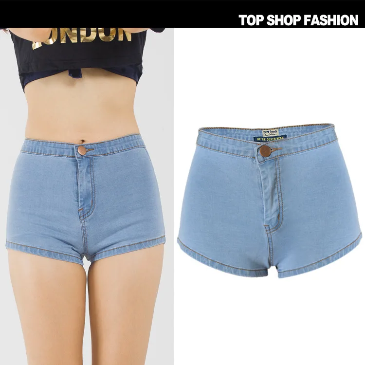 New Arrival Summer White Shorts Women High Waist Shorts