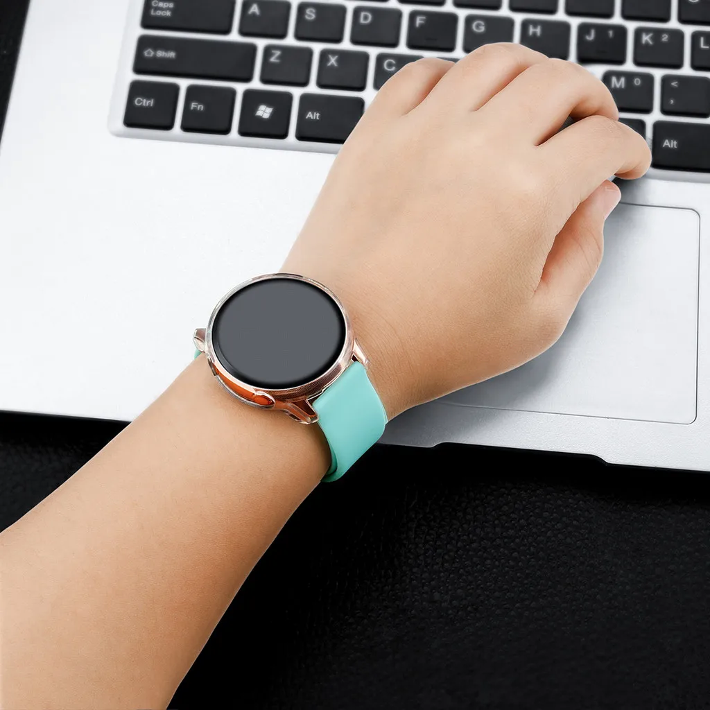 Мода 2019 г. красочные часы Чехлы для samsung Galaxy watch Active 40 мм покрытие Мягкий ТПУ защитный кожух прочный защитный