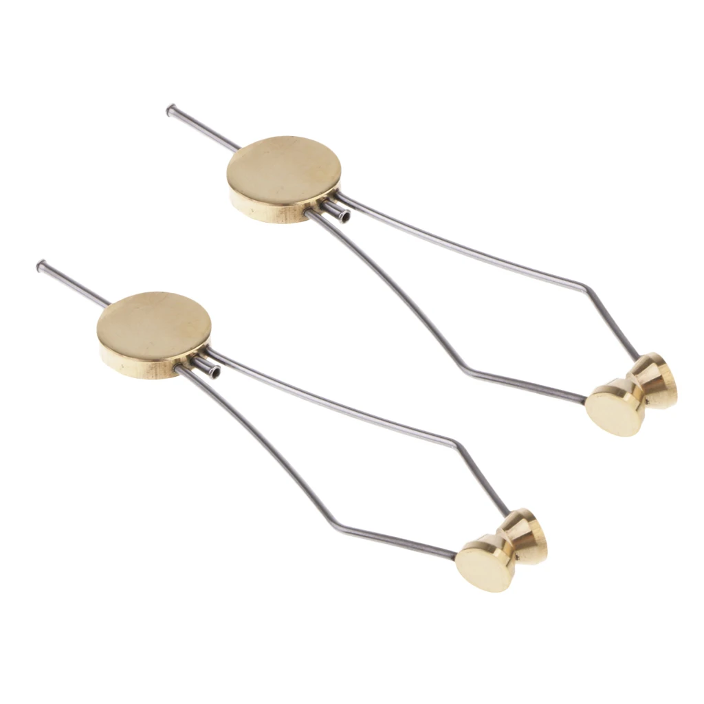 2 قطعة أجزاء السيجارة الإلكترونية من الفولاذ المقاوم للصدأ والنحاس الأصفر القياسية القرص بكرة حامل انتشرت المعادن الأسلحة ل ذبابة ربط حشرات ...