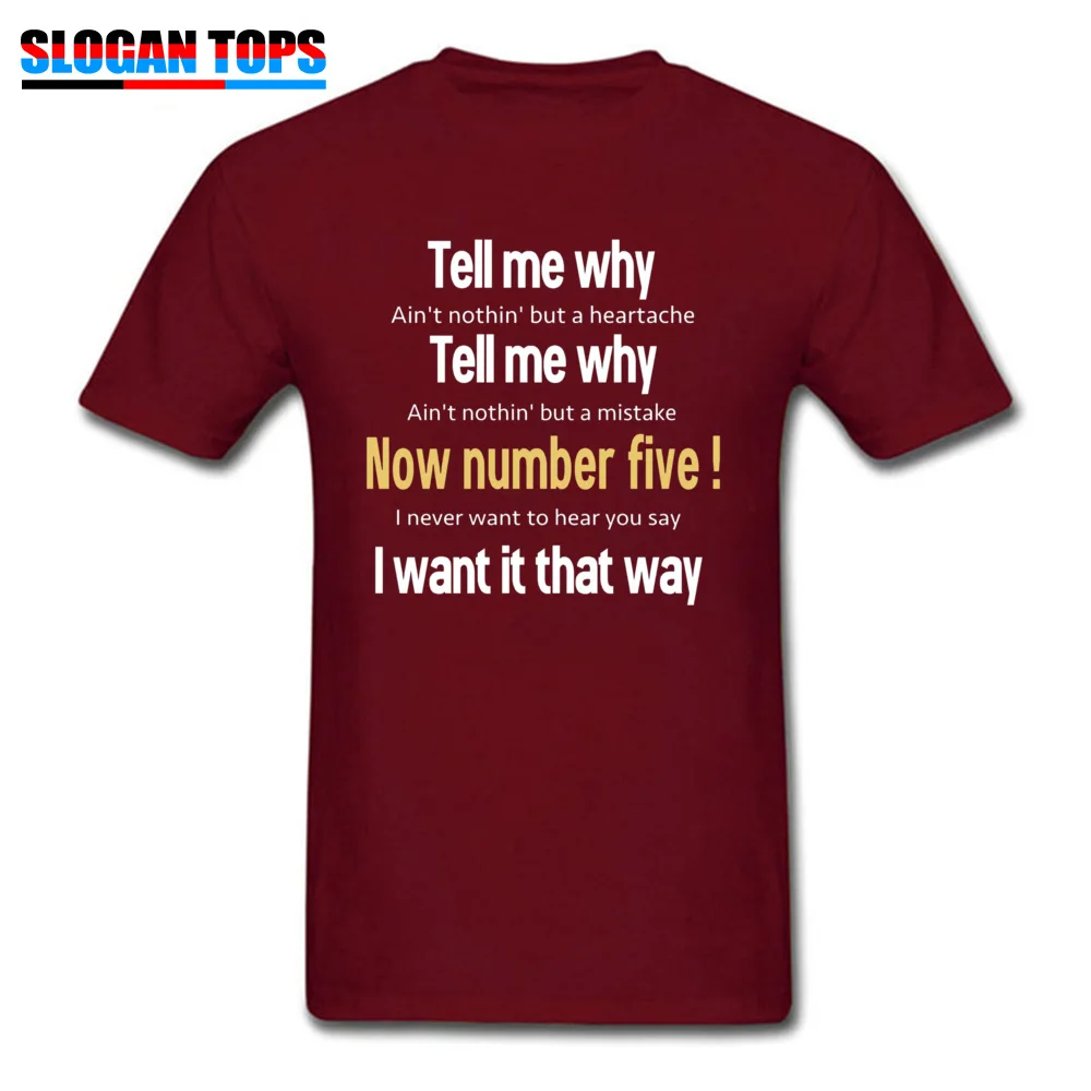 T Shirt Unique Tee Shirts Father Day Brand New Printed Short Sleeve Pure Cotton O Neck Men's T Shirt Printed Top Quality Now number five Brooklyn 9 9 18097 maroon