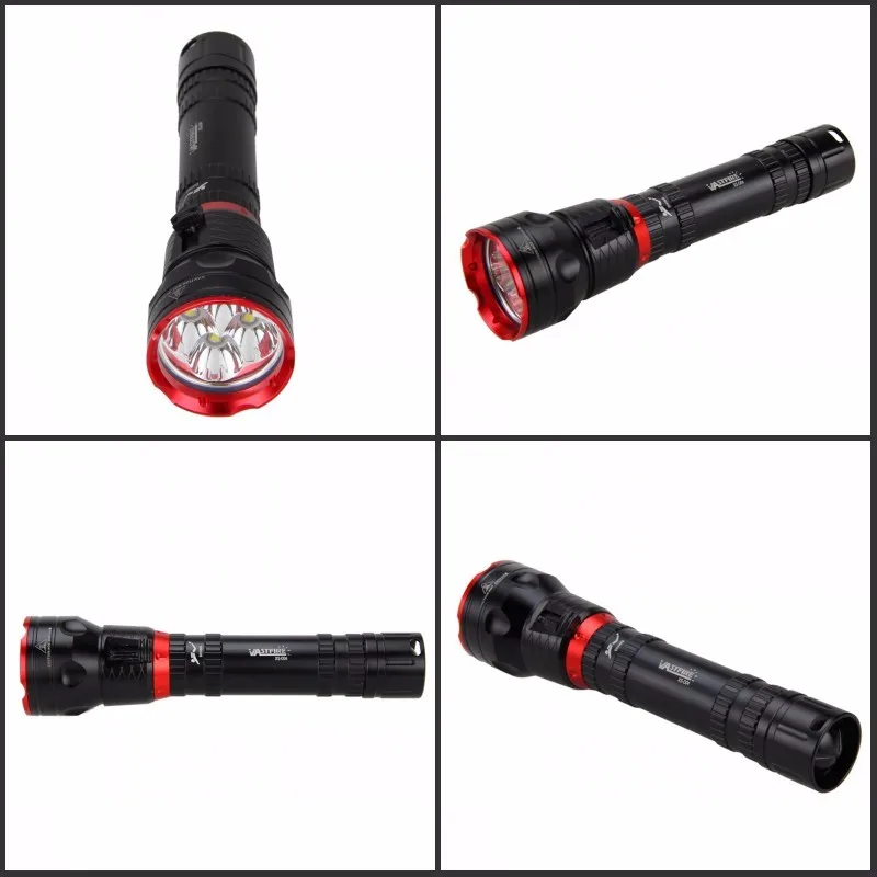 Подводные 100 м Dive Фонари 5000LM 4x XM-L2 светодиодный 2*18650/26650 Дайвинг фонарик Torch Light