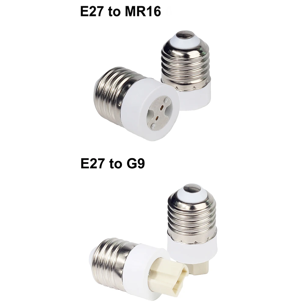 Bulb Converter E27-stecker auf E12 E14 E40 B22 MR16 G4 G9 GU10 Weibliche Lampenfassung Lampe Basis Für Innenbeleuchtung Bulb Extend Adapter