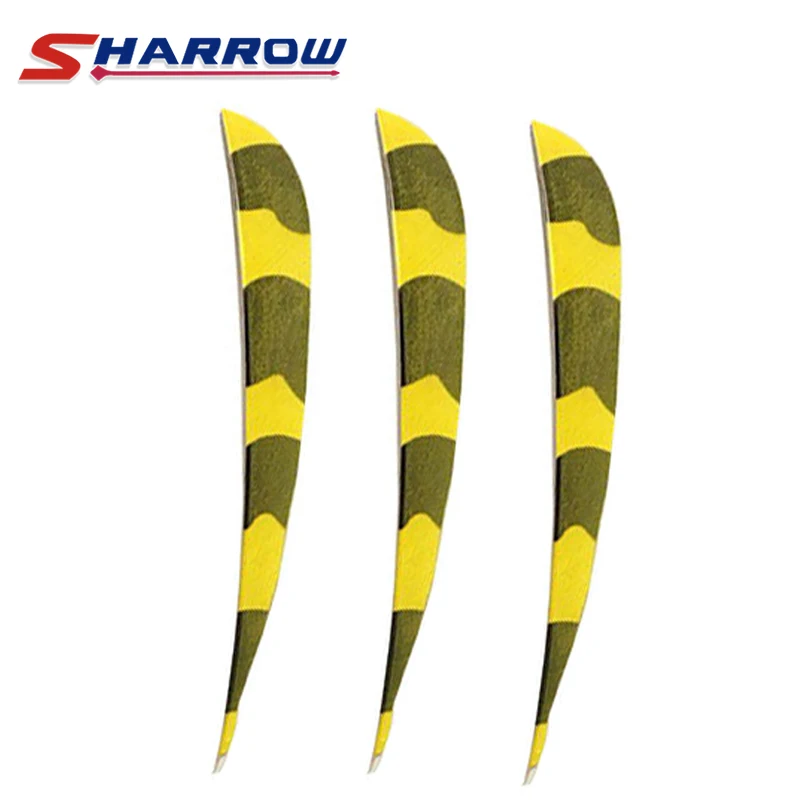 

40Pcs Archery Arrow Feather 5inches 6 Colors for Choice Water Drop Snake Turkey Feather Arrow accessories