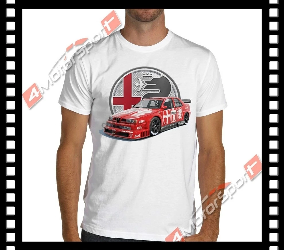 

Alfa Romeo 155 V6 Ti 1993 DTM Racing Men T-Shirt Nurburgring