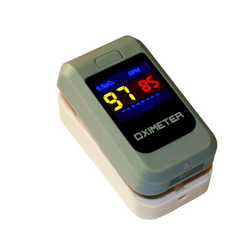 

Diagnostic-tool AH-8013 Fingter Fip Pulse Oximeter Red LCD display of SpO2, PR and Pulse Bar Oximetro Device