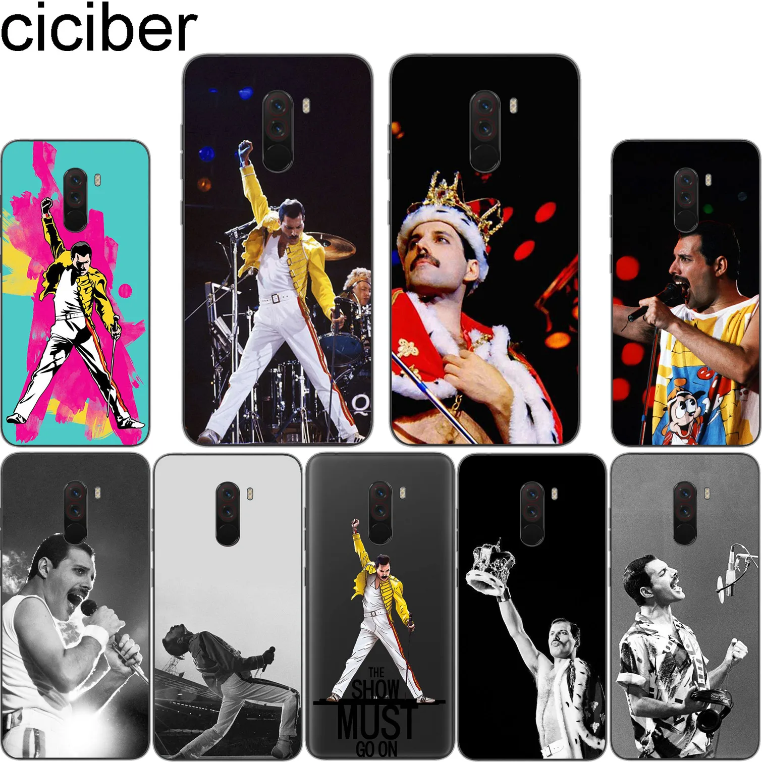 

ciciber Queen For Xiaomi A1 A2 8 6 5 X 5C 5S Plus Lite SE Poco Phone F1 Clear Soft TPU for MIX MAX 3 2 1 S Pro Phone Cases Coque