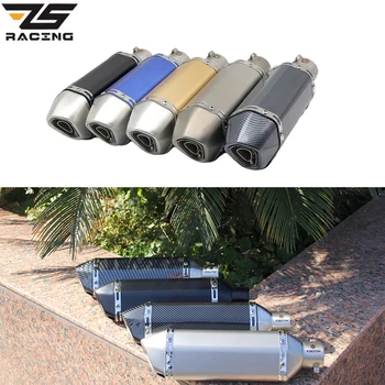 

ZS Racing Universal 51MM Motorcycle AK Yoshimura Exhaust Muffler Pipe With DB Killer For Yamaha nmax Honda crf 230 cb650f