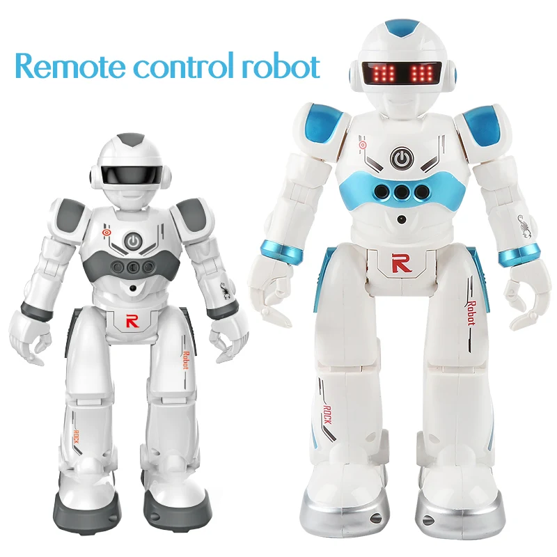 New USB Charging Robot Dancing Singing Story Book Gesture Action Figure Control RC Robot Toy for Boys Children