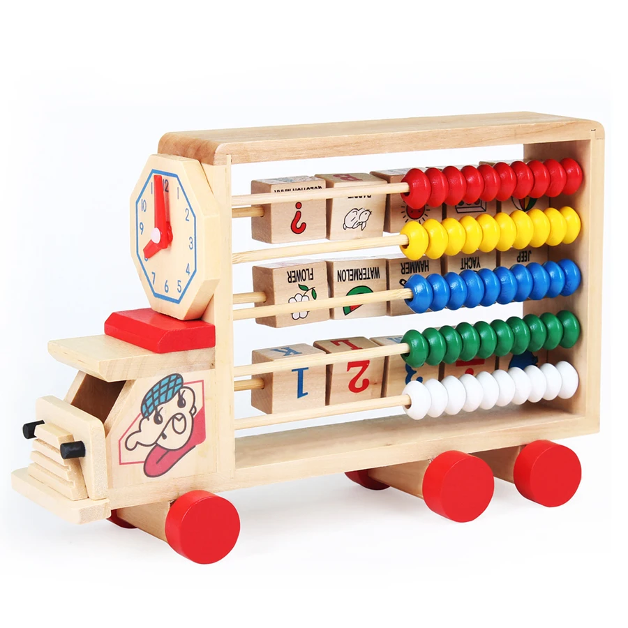 Buy Baby Abacus Soroban Wooden Toys Montessori Jouets