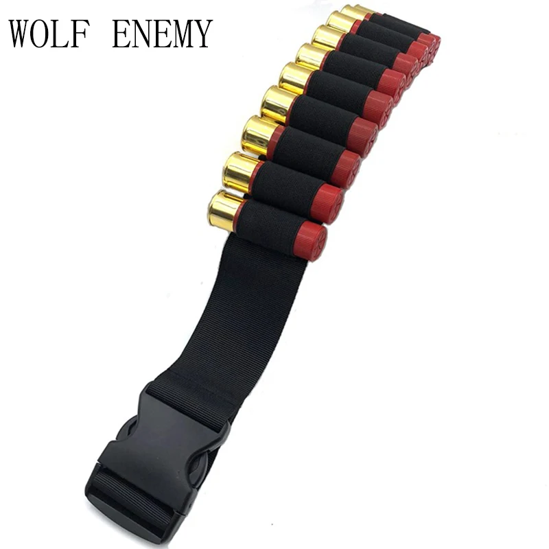 Tactical Hunting Ammo Carrier 12 GA Shotgun Shell Bandolier Airsoft 29