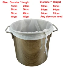 Bier Homebrew Filter Tasche für Brauen Malz Kochendem Würze Maische Sieb Werkzeug Kostenloser Versand(China)