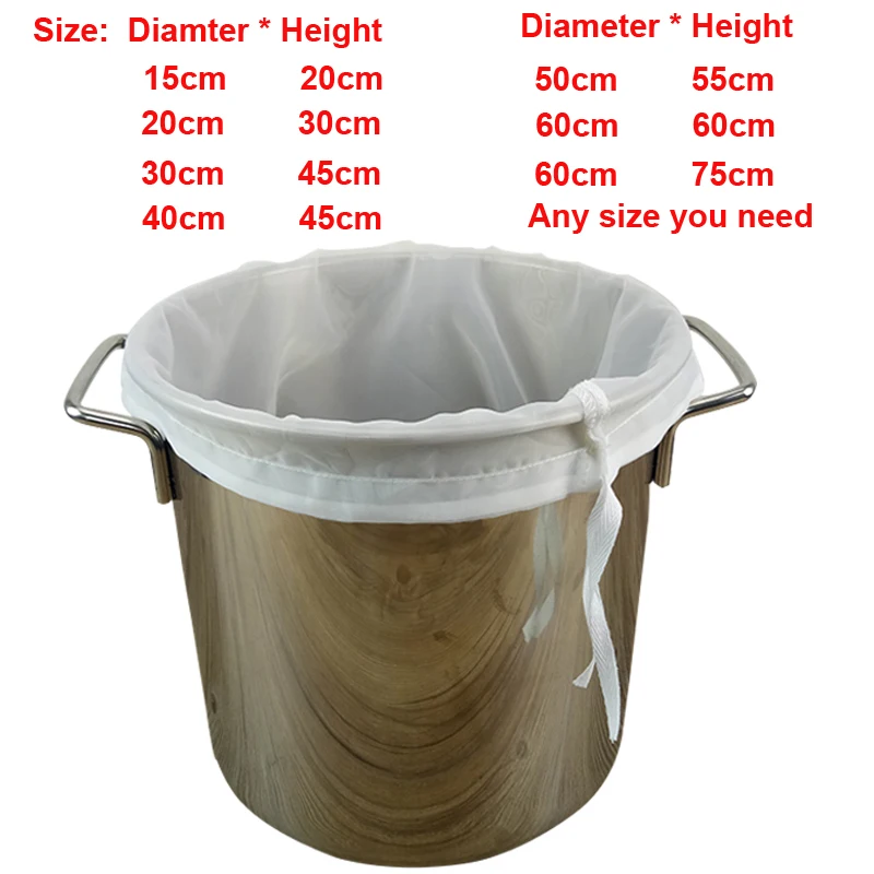 

Beer Homebrew Filter Bag for Malt Boiling Wort Mash Strainer