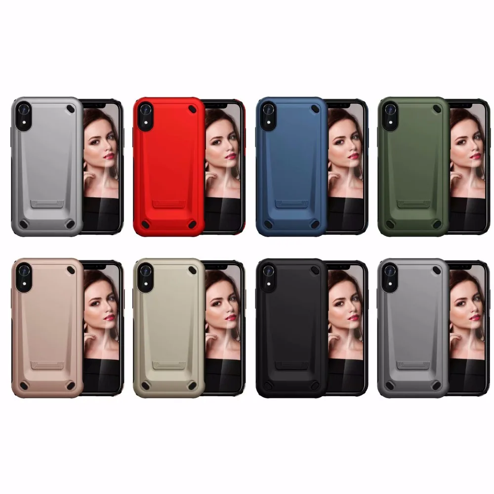 

The new shockproof and rugged mechanical hybrid case for iPhone XR X 6 s seven Plus eight and iPhone XS Max TPU silicone case