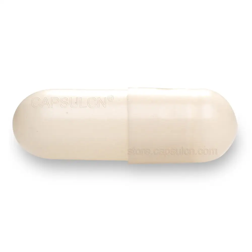 white capsule