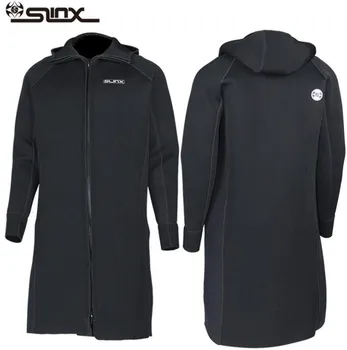

SLINX 3MM Neoprene Wetsuit Swimming Men Zipper Long Sleeve Warm Spearfishing Wetsuits Jacket Coat For Diving Kitesurfing