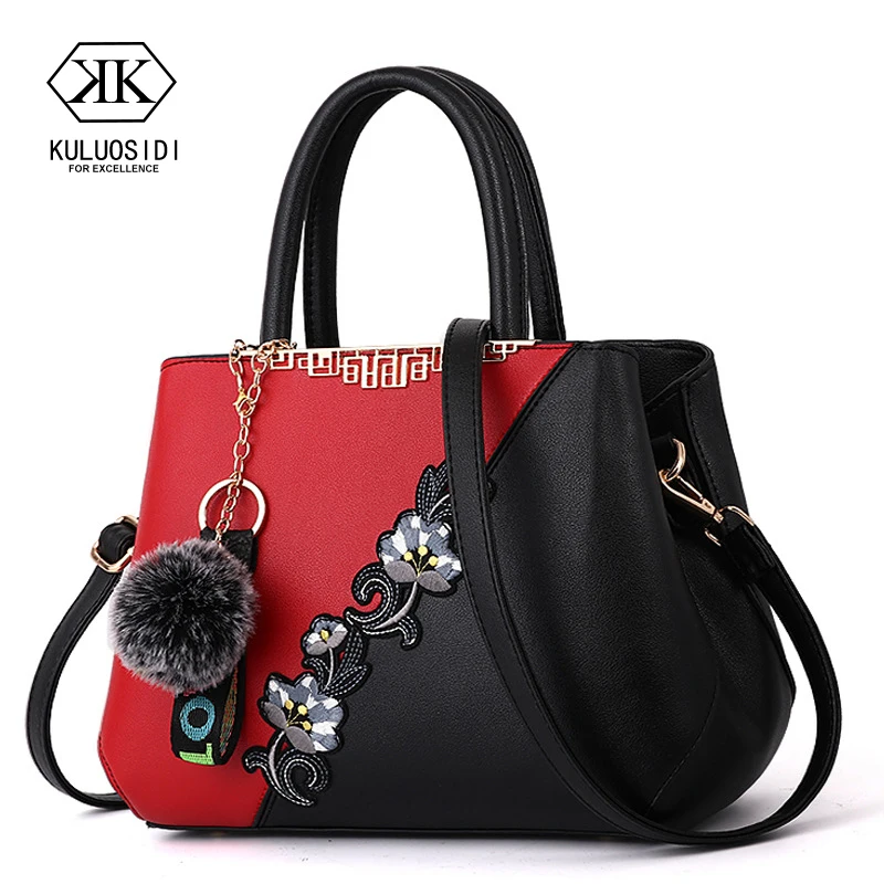 

Luxury Handbags Women Bags Designer Brand Women Embroidery Bag Handbag Messenger Bag for Women 2019 Sac a Main Ladies Hand Bags