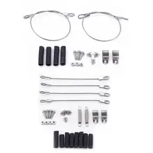 Профессиональный радиоуправляемый автомобиль стальной канат набор для Traxxas TRX-4 TRX4 для Axial SCX10 1/10 Радиоуправляемый гусеничный Радиоуправляемый автомобиль аксессуары для радиоуправляемых любителей игрушек