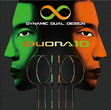 2015 New Arrived DUORA 10 badminton racket , DUO badminton racquet