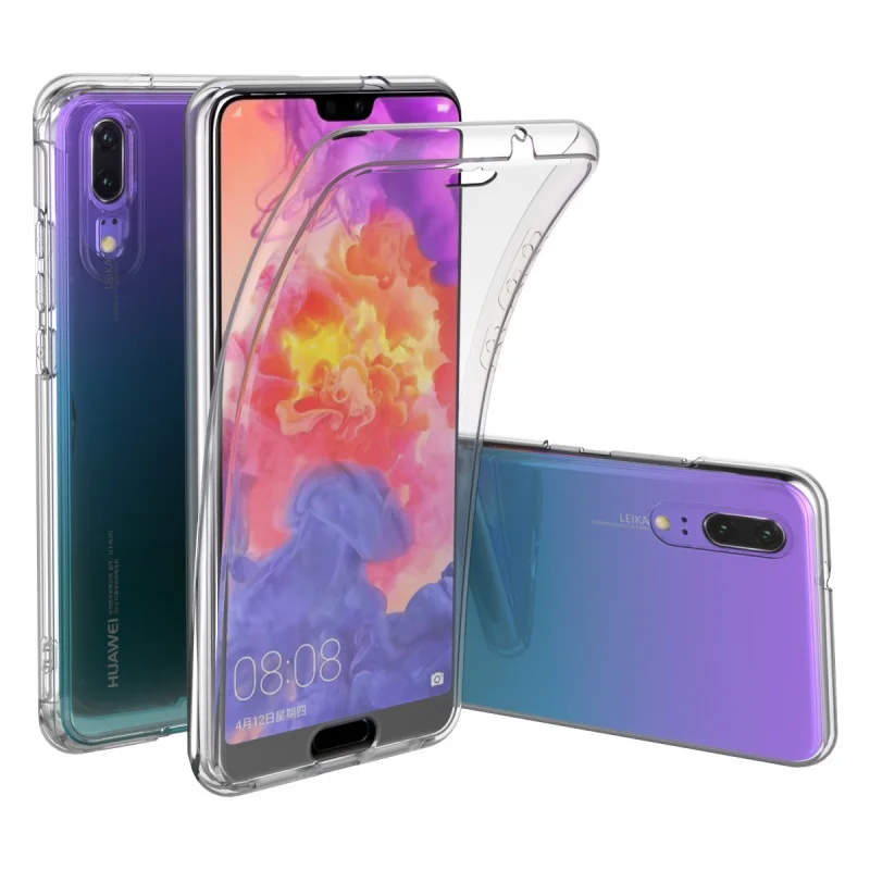 Прозрачный чехол для huawei P Smart + 2019 PSmart силиконовый s Smart/Enjoy 7 мягкий передняя и