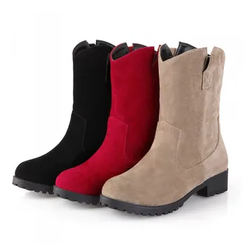 

2017 Sale Boots Botas Mujer Shoes Women Boots Fashion Motocicleta Mulheres Martin Outono Inverno Botas De Couro Femininas 7337