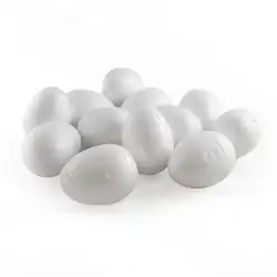 Белый твердый пенопласт шар яйцо пузырь шар DIY художественная живопись ручной работы модель яйцо отчет