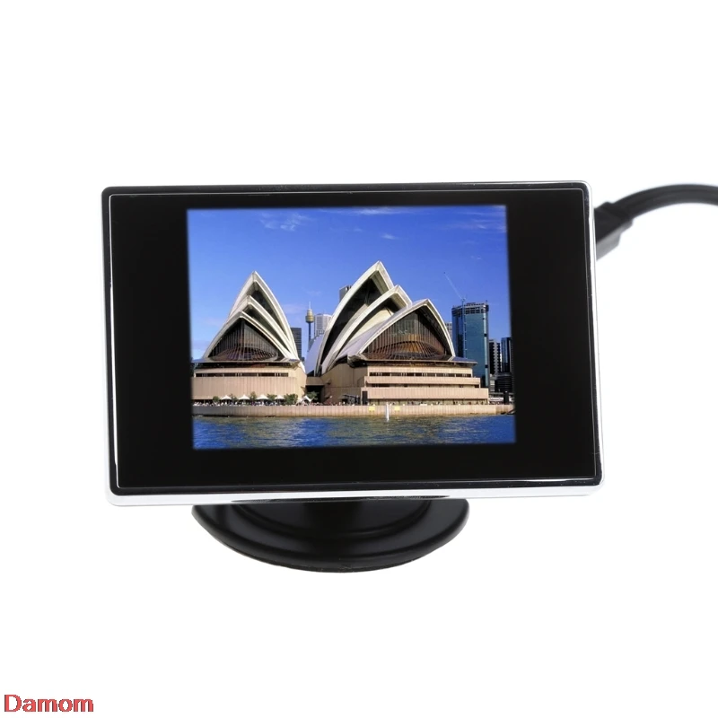 

3.5" TFT LCD Color Monitor Screen DVD VCD For Car Rear View Backup Camera