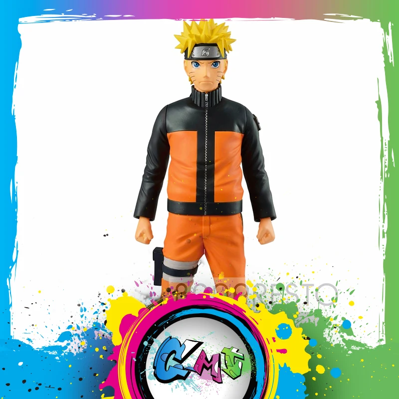 CMT Оригинальный Bandai Naruto Shippuden Uzumaki большой размер мягкие виниловые фигурки (за