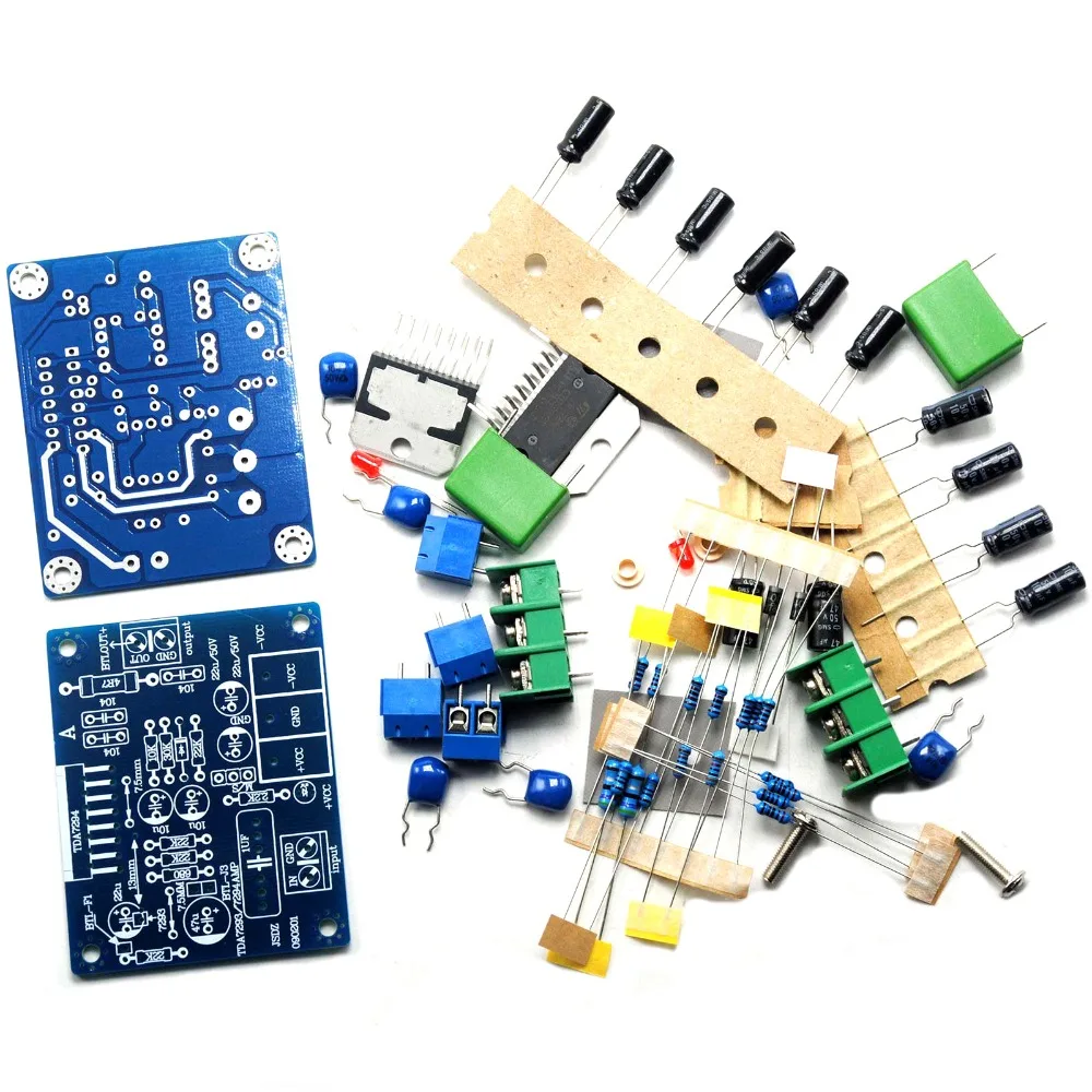 

TDA7294 Dual-Channels Audio Power Amplifier Kit For DIY 60W+60W DC+/- 25V--+/-38V