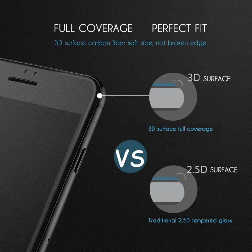 ESVNE 3D изогнутые матовые закаленное стекло для защитное стекло на айфон 6 7 Премиум фильм 9H твердость 6S 7 plus анти-отпечатков пальцев iphone 6 Screen Protector