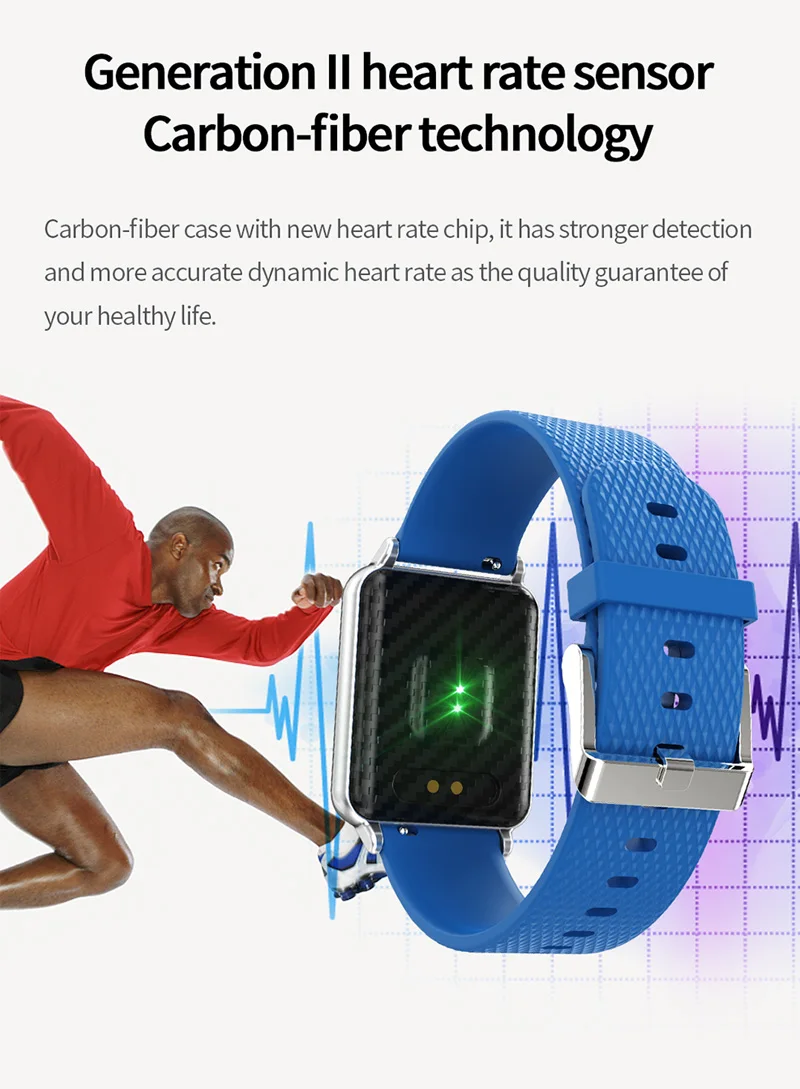 Смарт-спортивные часы M21 браслет для измерения пульса кровяное давление монитор сна фитнес-трекер Водонепроницаемый Android IOS цветной экран