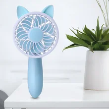 Карманный аккумулятор заряжаемый мини-вентилятор персональный для наружного кондиционера настольный usb Вентилятор Кулер