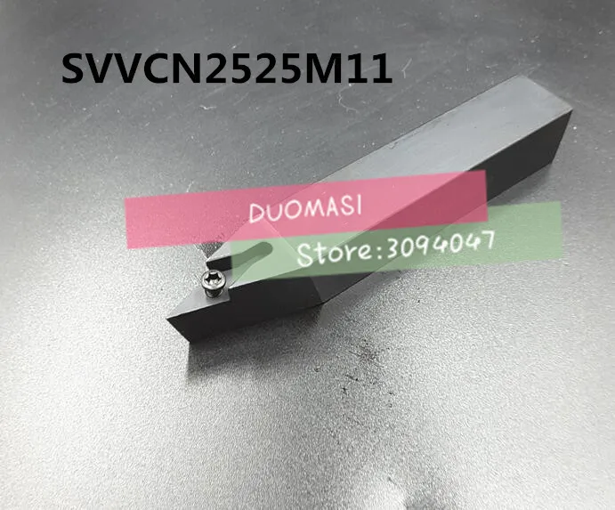 

SVVCN2525M11 25*25*150 мм металлический токарный инструмент токарный станок с ЧПУ Токарный Инструмент Внешний держатель токарного инструмента S-Type SVVCN