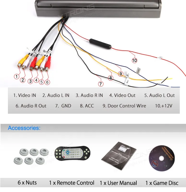 Top 13.3" Gray Color Flip Down Car DVD Car Roof DVD Roof Mount Car DVD with Built-in HDMI Input & 1920*1080 HD Resolution 19 Top 13.3" Gray Color Flip Down Car DVD Car Roof DVD Roof Mount Car DVD with Built-in HDMI Input & 1920*1080 HD Resolution 19
