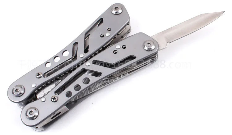 Premium com Bainha Design de Bolso Chave de Fenda Ferramentas ao ar 15 em 1 Novo Multitool Workpro Alicate Faca Viu Tesoura Livre 14 Ferram. atividade ar livre