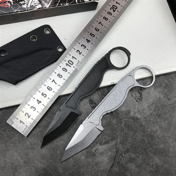 

Vellance 440C Fixed Blade Knife Multifunctional Tactical Camping Survival Knives With K Sheath Pocket Outdoor EDC Tools Knife
