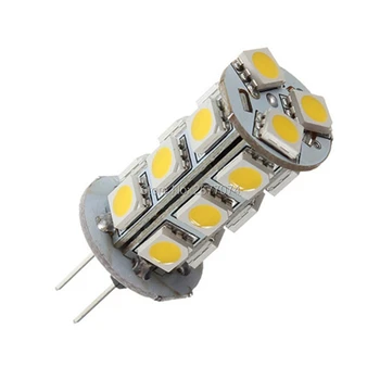 

3W G4 18LED SMD5050 200-300LM Warm White White Desk lamp Wall lamp Night light DC12V LED Bi-pin Lights 1PCS JTFL147-1